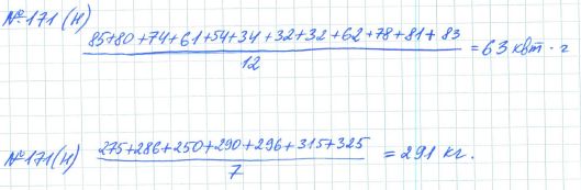 Ответ к задаче № 171 (н) - Рабочая тетрадь Макарычев Ю.Н., Миндюк Н.Г., Нешков К.И., гдз по алгебре 7 класс